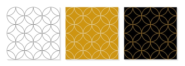 Set di collezione di modelli eleganti dal design piatto