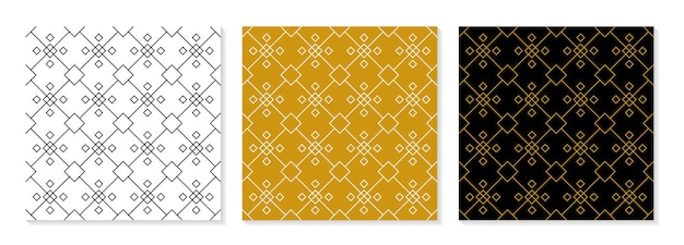 Set di collezione di modelli eleganti dal design piatto