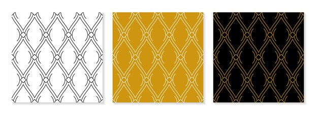 Set di collezione di modelli eleganti dal design piatto