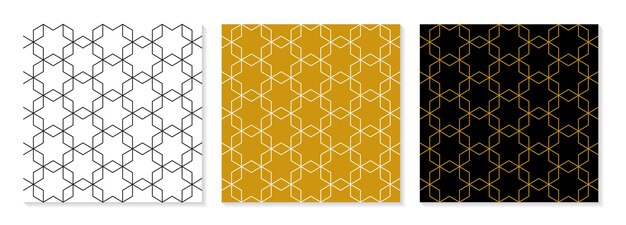 Set di collezione di modelli eleganti dal design piatto