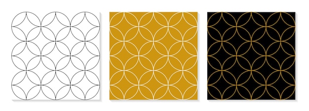 Set di collezione di modelli eleganti dal design piatto