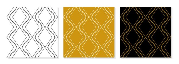 Set di collezione di modelli eleganti dal design piatto
