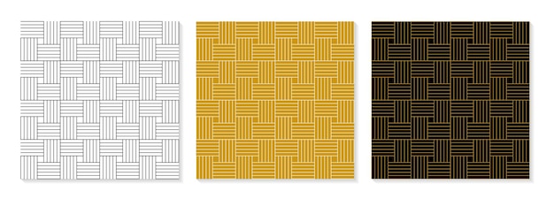 Set di collezione di modelli eleganti dal design piatto