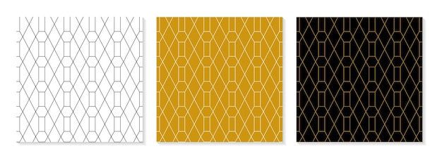 Set di collezione di modelli eleganti dal design piatto