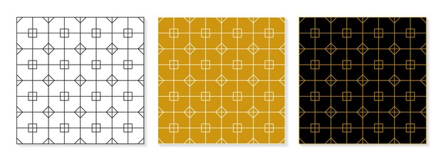 Set di collezione di modelli eleganti dal design piatto