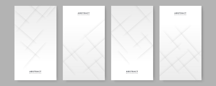 Vettore set di copertina con forme geometriche astratte