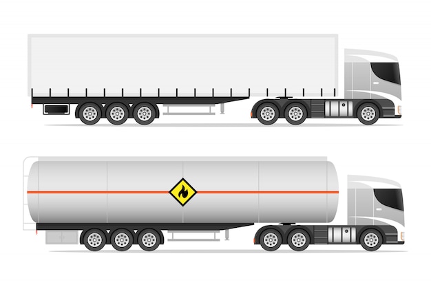 Set di icone di camion