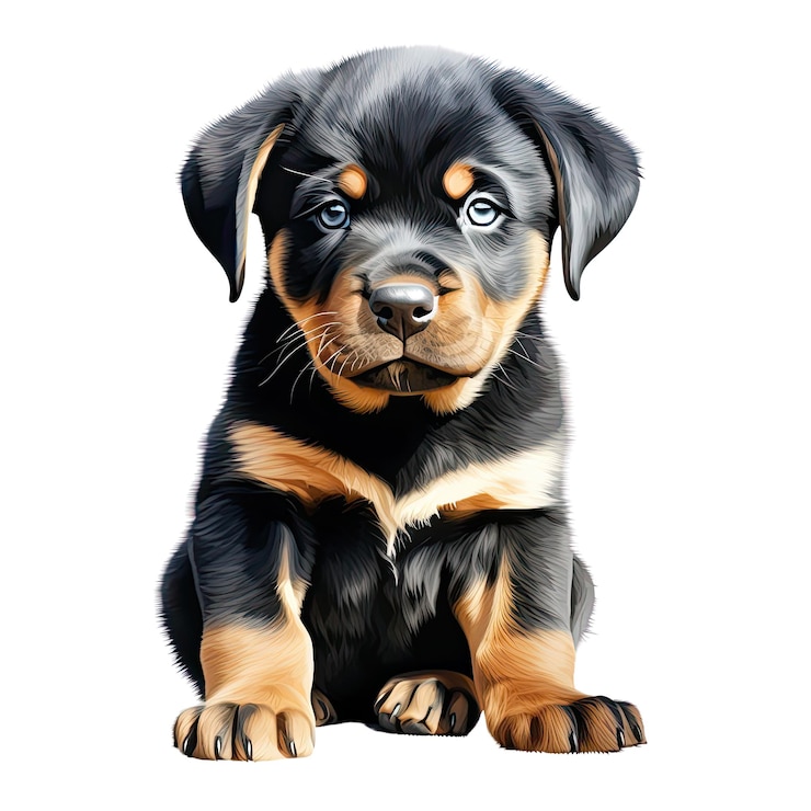 Vettore set di illustrazioni ad acquerello per cani carini da stampare sui vestiti per bambini