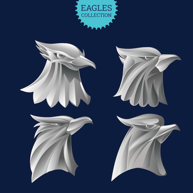 Set di metallo Eagle Head
