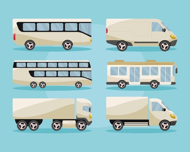 Set di mockup di auto