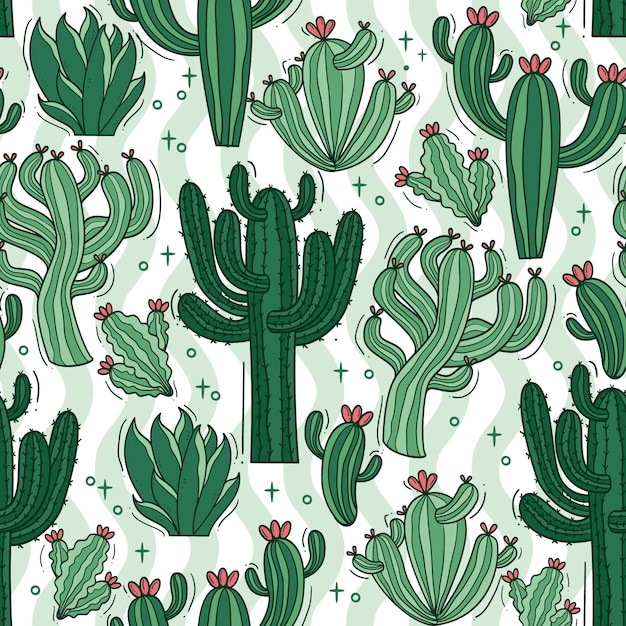 Set di modelli di cactus