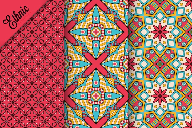 set di pattern senza soluzione di continuità con elementi geometrici