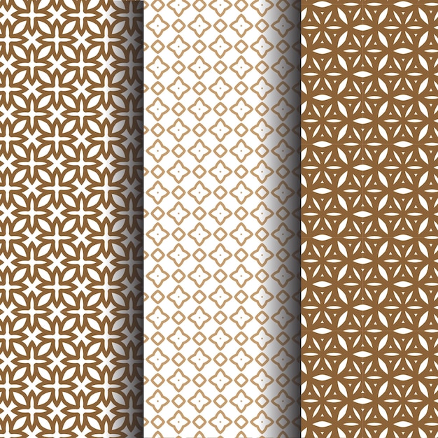 set di pattern senza soluzione di continuità con elementi geometrici