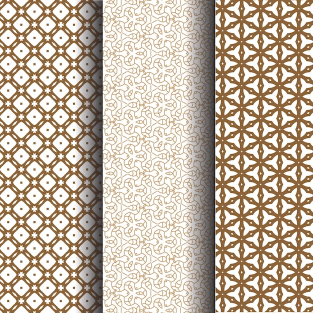 set di pattern senza soluzione di continuità con elementi geometrici