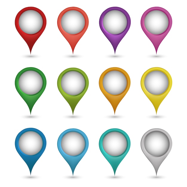 Set di puntatori della mappa.