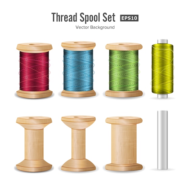 Set di rocchetti di filo