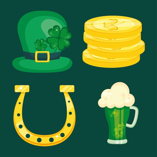 Set di Saint Patricks Day