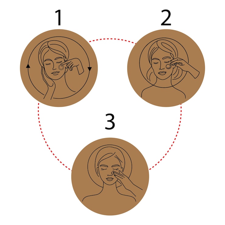 Vettore set di volti femminili donna con i capelli rossi forma rotonda illustrazione vettoriale line art