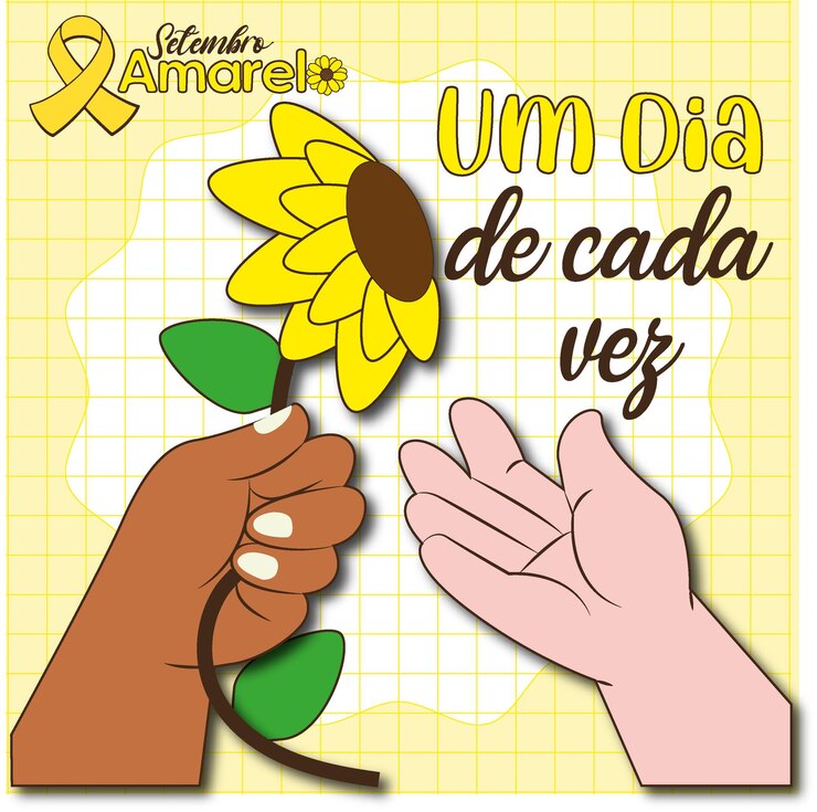Vettore setembro amarelo