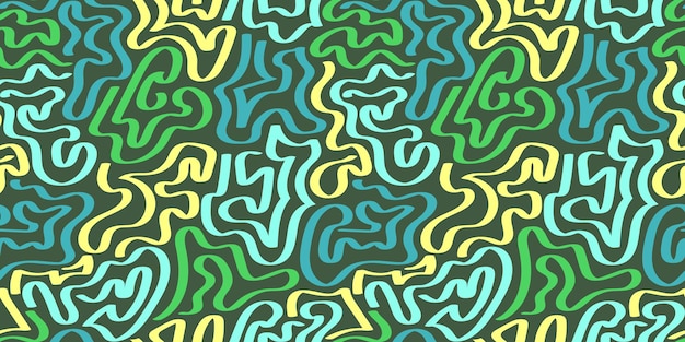 Sfondamento Abstract Organic Line Art Texture