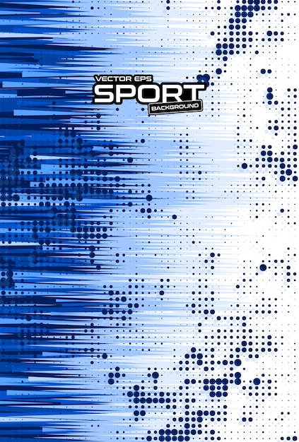 Sfondamento astratto per il disegno della maglia sportiva