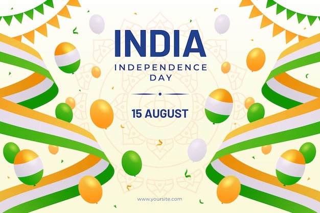 Sfondamento della celebrazione della Giornata dell'Indipendenza dell'India