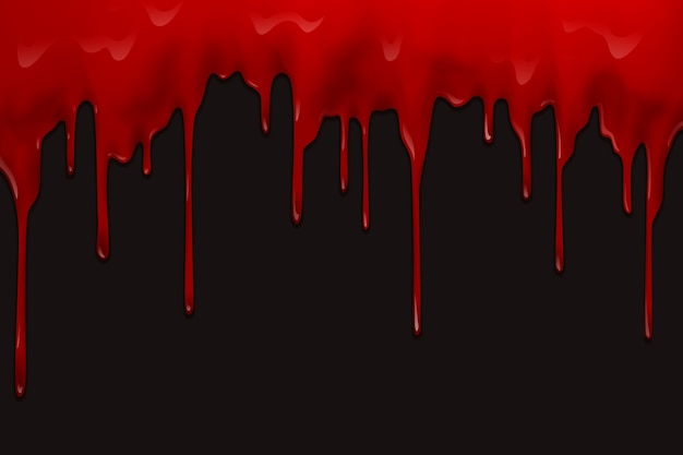 Sfondamento gocciolante di sangue