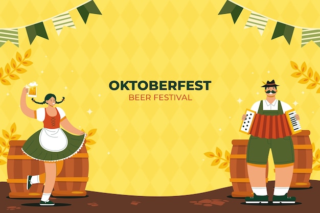 Sfondamento piatto dell'Oktoberfest
