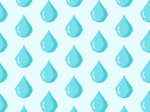 Sfondi a disegno a pixel d'acqua