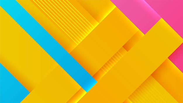 Sfondi a gradiente di colore abstract geometric square patterns vector trendy line design Simple minimal elements in line color gradient modern pattern background