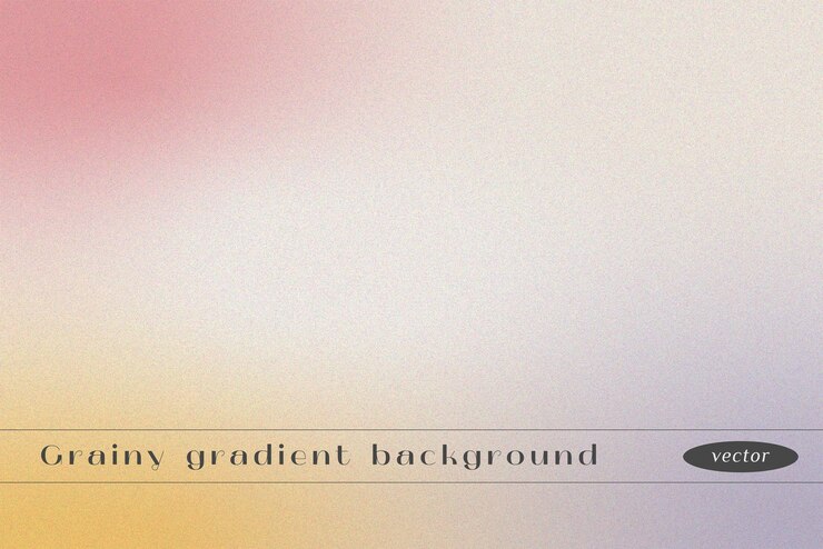 Sfondi con texture a grana sfumata pastello morbida Sfondo vettoriale estetico e minimalista