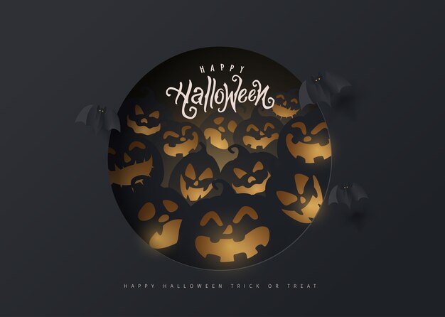 Sfondi di inviti per Halloween o feste