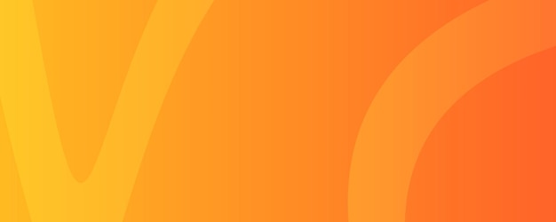 Sfondi moderni con gradiente giallo con linee d'onda Banner di intestazione Fondali di presentazione astratti geometrici luminosi Illustrazione vettoriale