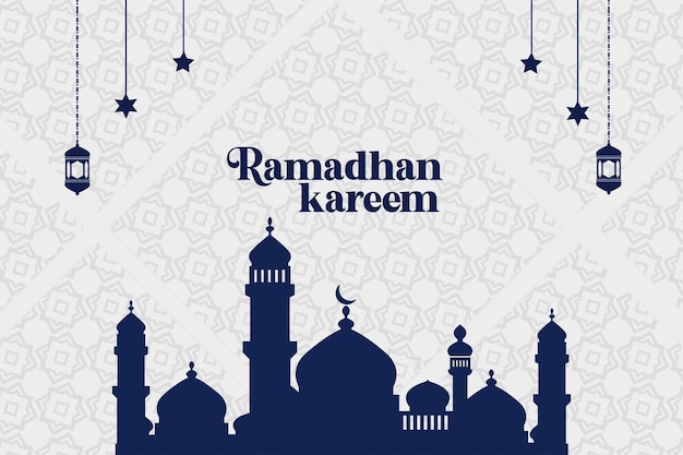 Sfondi semplici e moderni del Ramadan