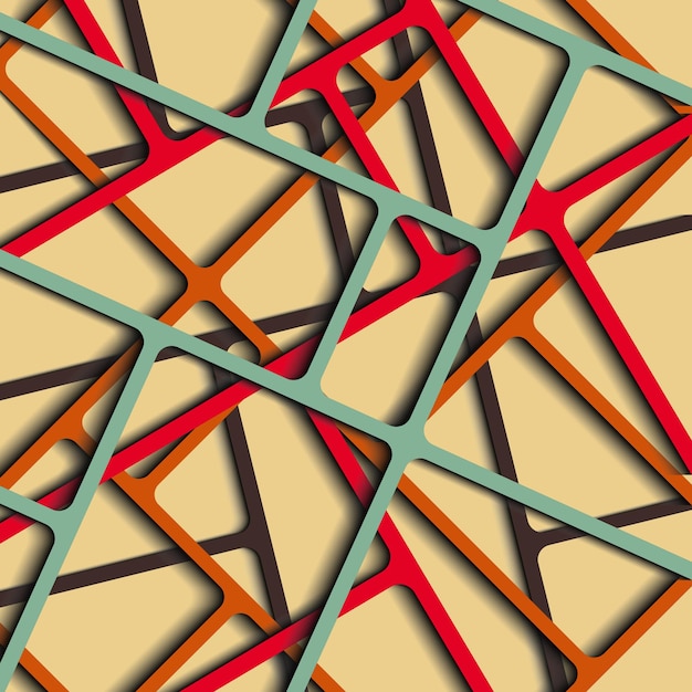 Sfondio 3D astratto colorato