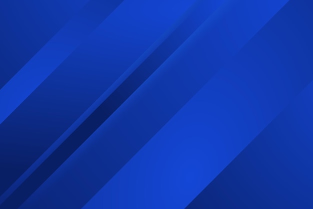 Sfondio a forma di striscia blu a gradiente geometrico minimo