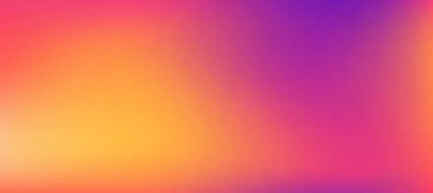 Sfondio a gradiente astratto d'autunno con colori caldi arancione e rosa e viola Sfondio vettoriale