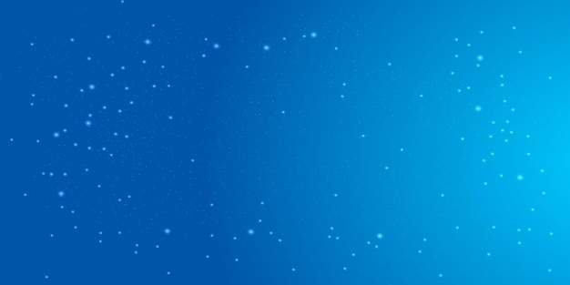 Sfondio a gradiente blu con stelle