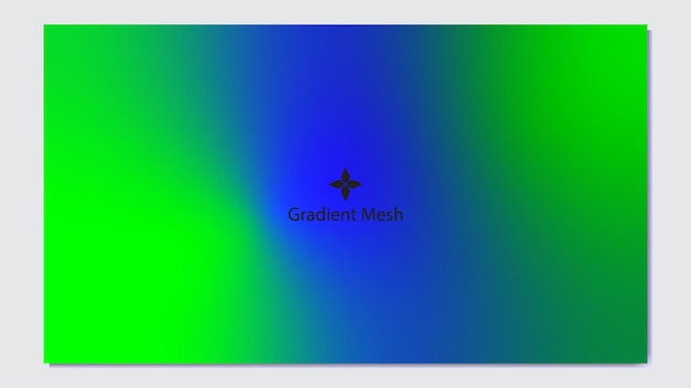 Sfondio a maglia gradiente con colori blu e verde