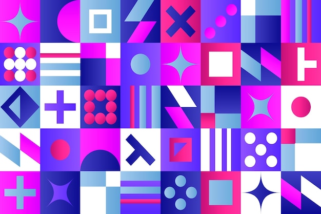 Sfondio a mosaico gradiente
