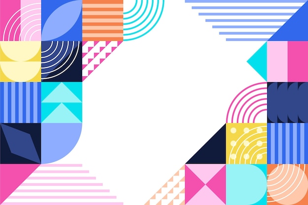 Sfondio a mosaico piatto