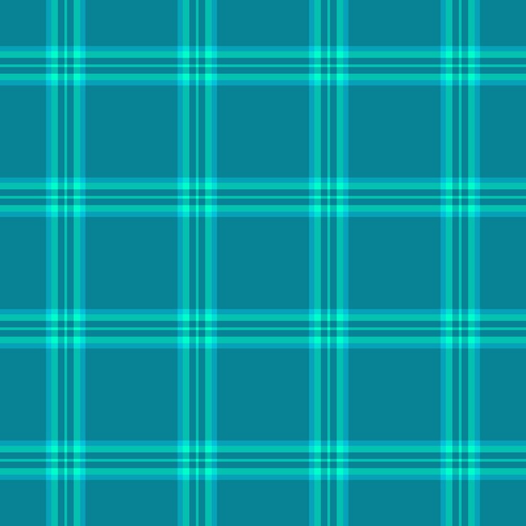 Vettore sfondio a quadri tessile soffice modello costoso vettore tartan tessuto di verifica senza cuciture in colori ciano e teal
