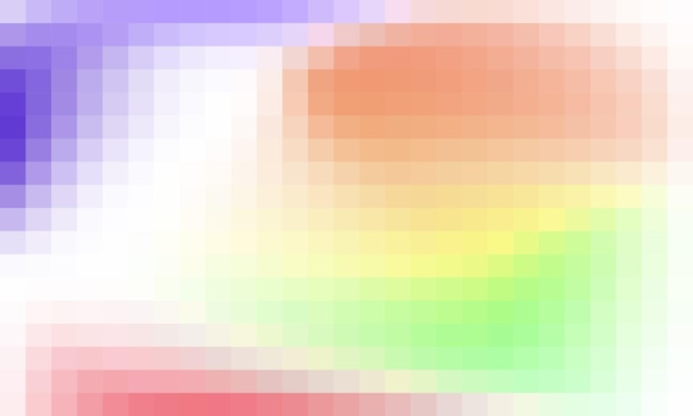 Sfondio abstract vettoriale e pixel colorati