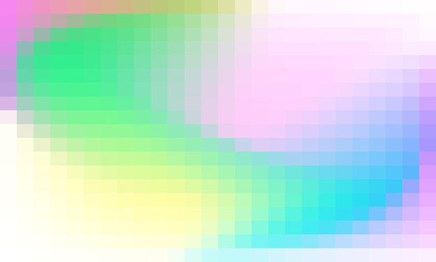 Sfondio abstract vettoriale e pixel colorati