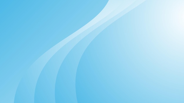 Sfondio astratto a gradiente luminoso blu per sfondo o presentazione