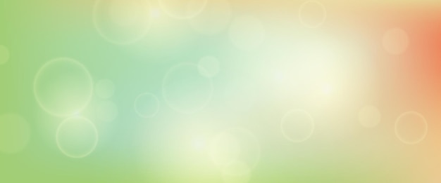 Sfondio astratto con effetto di luce bokeh sfocato