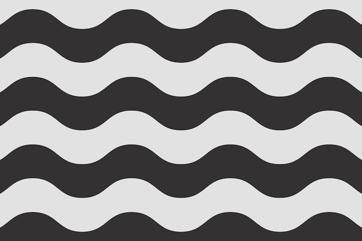 Vettore sfondio astratto di fluidità in bianco e nero