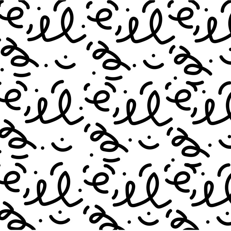 Vettore sfondio con consistenza a punti monocromatica modello a polka dot modello a punti vettoriali