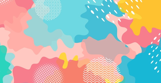 Sfondio creativo astratto con forma e colore geometrici