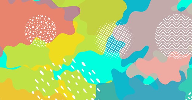 Sfondio creativo astratto con forma e colore geometrici